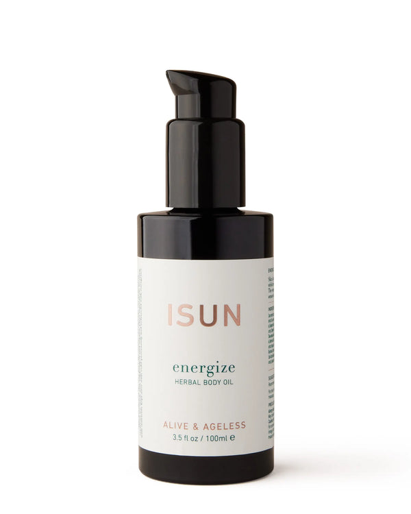 Energize Huile corporelle à base de plantes - ISUN Skincare France